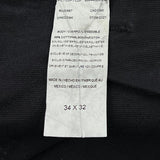 Dickies Carpenter Pants - 34W 31L Black Cotton Blend