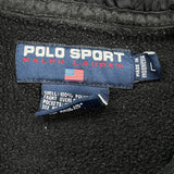 Polo Sport Jacket - Large Black Polyester