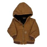 Age 12 Months Carhartt Jacket - 3XS Brown Cotton