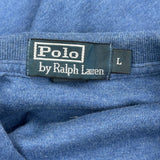 Polo By Ralph Lauren Polo Shirt - Large Blue Cotton