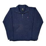 Polo By Ralph Lauren 1/4 Zip - 2XL Navy Cotton