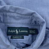 Ralph Lauren Shirt - Small Blue Cotton