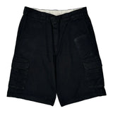 Dickies Cargo Shorts - 34W 10L Black Cotton
