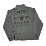 Polar Expedition Coogi Track Jacket - 3XL Gray Cotton Blend