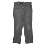 Carhartt Carpenter Trousers - 34W 32L Grey Cotton