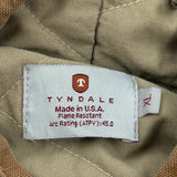 Flame Resistant Tyndale Workwear Jacket - XL Brown Cotton