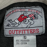 Authentic Collection Striped Rugby Shirt - XL Multicoloured Polyester Blend