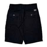 Vans Cargo Shorts - 30W 10L Black Cotton