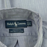 Ralph Lauren Shirt - Medium Blue Cotton