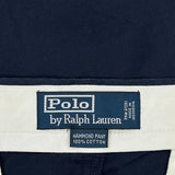 Polo By Ralph Lauren Trousers - 34W 27L Navy Cotton