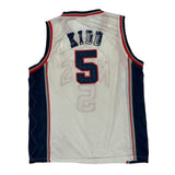 Nets Reebok Nba Jersey - 2XL Blue Polyester
