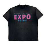 Grand Blanc Expo 1990 Unbranded Single Stitch T-Shirt - XL Blue Cotton