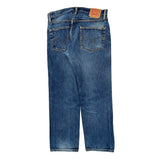 501 Levis Jeans - 34W 30L Blue Denim