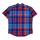 Tommy Hilfiger Checked Short Sleeve Shirt - 2XL Multicoloured Cotton