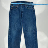 501 Levis Jeans - 32W 30L Blue Denim