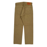 501 Levis Jeans - 31W 30L Beige Cotton