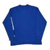 Air Force Nike College Long Sleeve T-Shirt - XL Blue Cotton