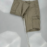 Levis Cargo Shorts - 34W 10L Khaki Cotton