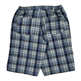 Southpole Checked Shorts - XL White Cotton