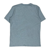 Carhartt T-Shirt - Large Blue Cotton
