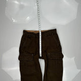 Duluth Cargo Pants - 33W 30L Brown Cotton