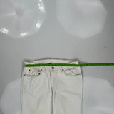 Levis Jeans - 34W 30L White Cotton