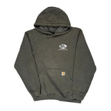 Supply Line Llc Carhartt Hoodie - Large Gray Cotton Blend