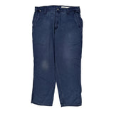 Carhartt Chinos - 34W 31L Blue Cotton