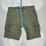 Ecko Unltd Cargo Shorts - 40W 11L Green Cotton