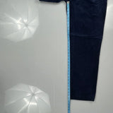 Unbranded Cord Pants - 33″ Waist Navy Cotton