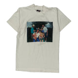 Family Photo Fruit Of The Loom Single Stitch T-Shirt - Small White Cotton Blend