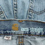 Carhartt Jeans - 35W 32L Blue Cotton