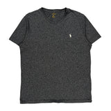 Ralph Lauren T-Shirt - Large Gray Cotton
