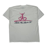 Ride The River 95 Fruit Of The Loom Graphic T-Shirt - XL White Cotton Blend