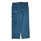 Lee Carpenter Jeans - 35W 30L Blue Cotton