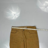 Carhartt Carpenter Trousers - 32W 30L Brown Cotton