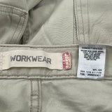Levis Cargo Shorts - 34W 10L Beige Cotton