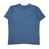 Polo By Ralph Lauren T-Shirt - XL Blue Cotton