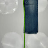 Bke Boot Cut Jeans - 33W 32L Blue Denim