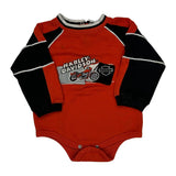 Age 24 Months Harley Davidson Long Sleeve T-Shirt - 3XS Black Cotton