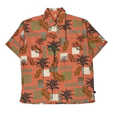 Unbranded Hawaiian Shirt - XL Orange Cotton