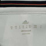 Germany National Team Adidas 2016-17 Home Boateng Football Shirt - Medium White Polyester