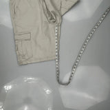 Wrangler Cargo Shorts - 34W 9L Beige Cotton