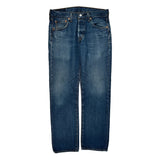 Levis 501 Jeans - 30W 30L Blue Cotton