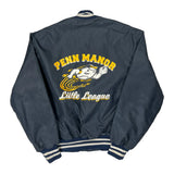 Penn Manor Little League Holloway Graphic Varsity Jacket - XL Blue Polyester