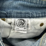 Diesel Boot Cut Jeans - 31W UK 12 Blue Denim