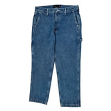 Abercrombie & Fitch Carpenter Jeans - 34W 30L Blue Denim