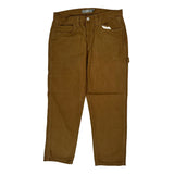 Berkley Jensen Carpenter Trousers - 34W 30L Brown Cotton
