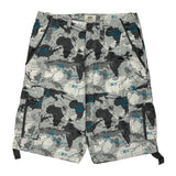 Ecko Unltd Graphic Cargo Shorts - 32W 10L Multicoloured Cotton