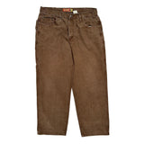 Berne Carpenter Trousers - 36W 30L Brown Cotton